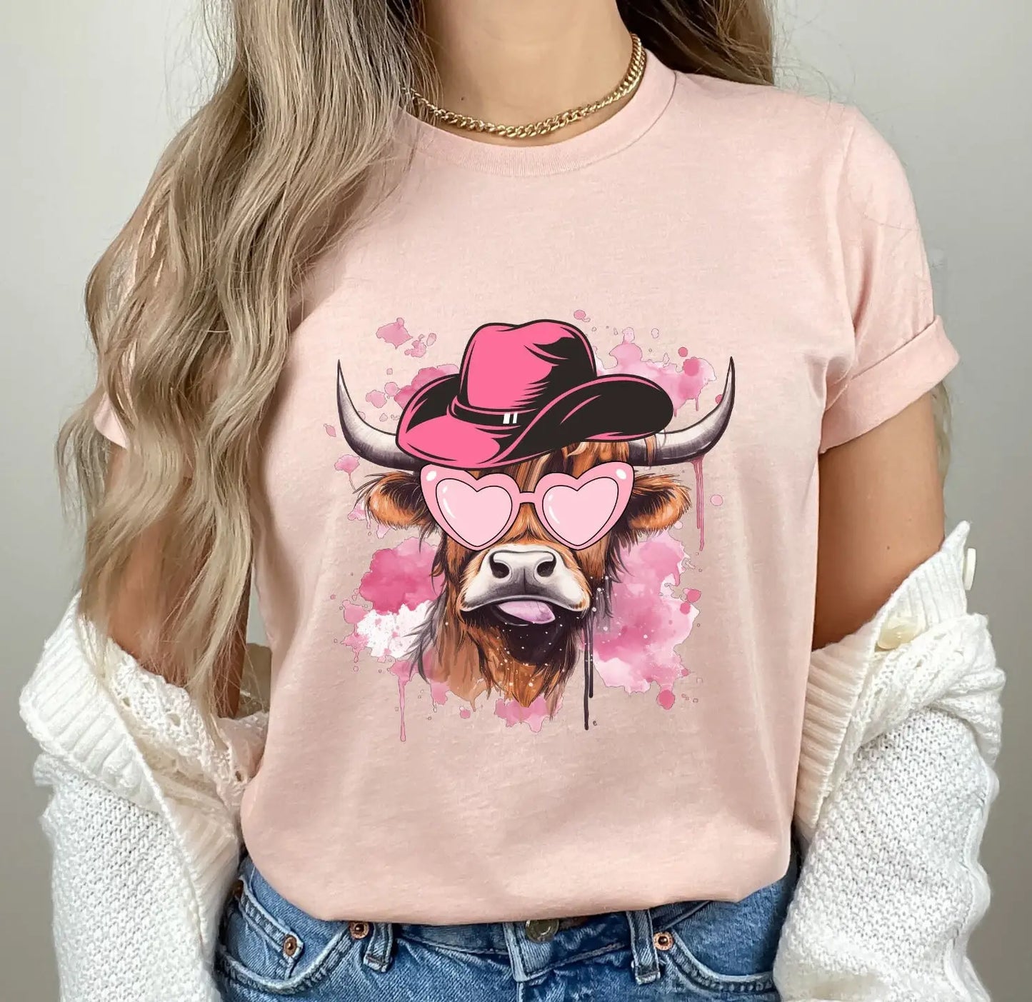 Valentine Cow T Shirt Day Highland Lovers Funny Cute Outfit